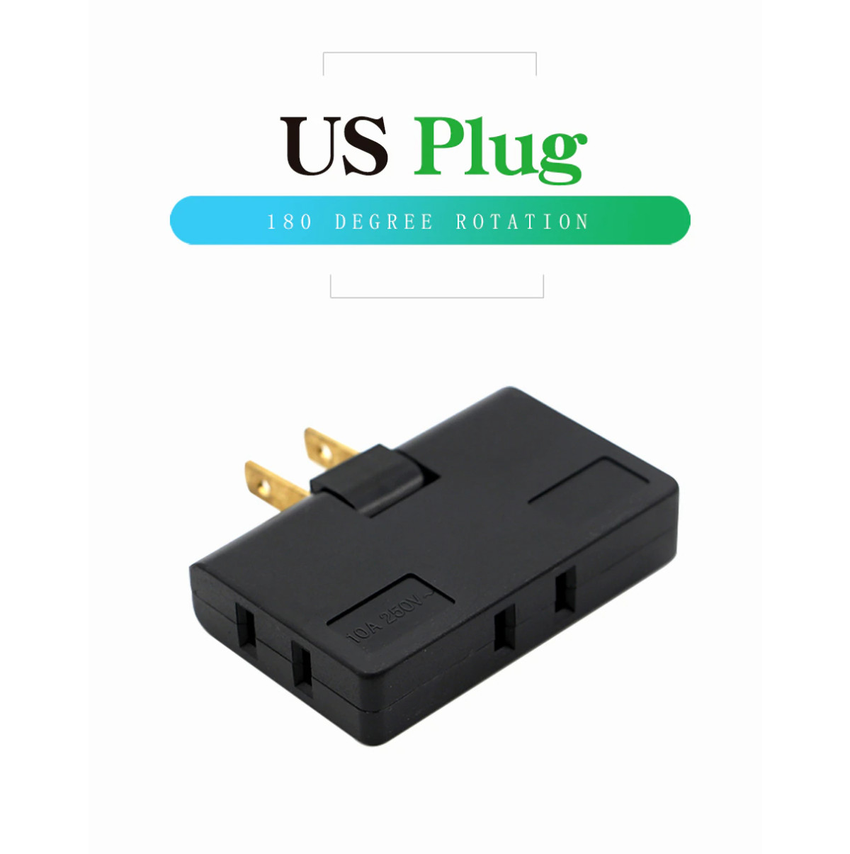 Androf US Adapter One In Three Converter